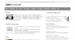 Desktop Screenshot of guidaeconomica.it